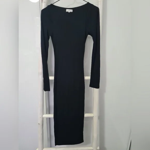 Kookai bodycon black tight dress 0 - Picture 1 of 4
